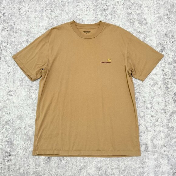Carhartt WIP Work In Progress Shirt Embroidered Logo Work Streetwear Tshirt - Picture 1 of 5